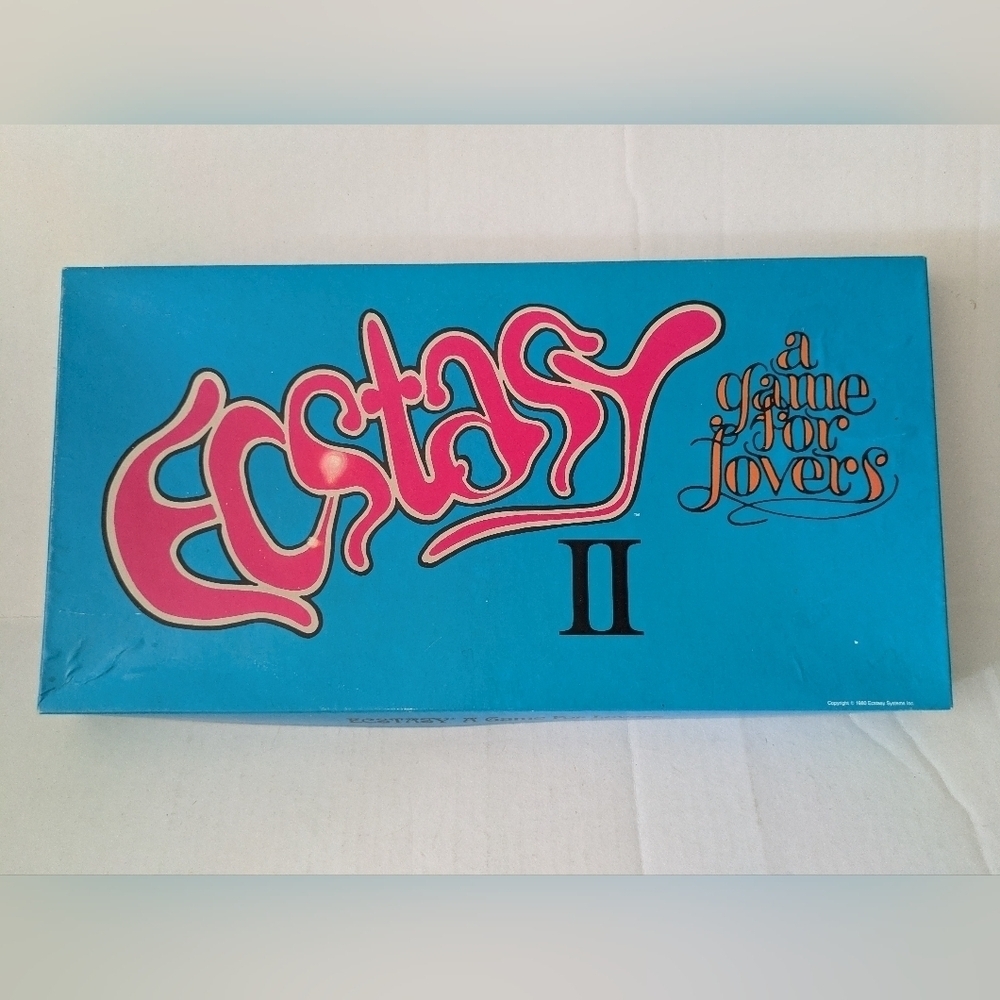 Vintage Ecstasy The Game for Lovers Fun Game for couples! 1980